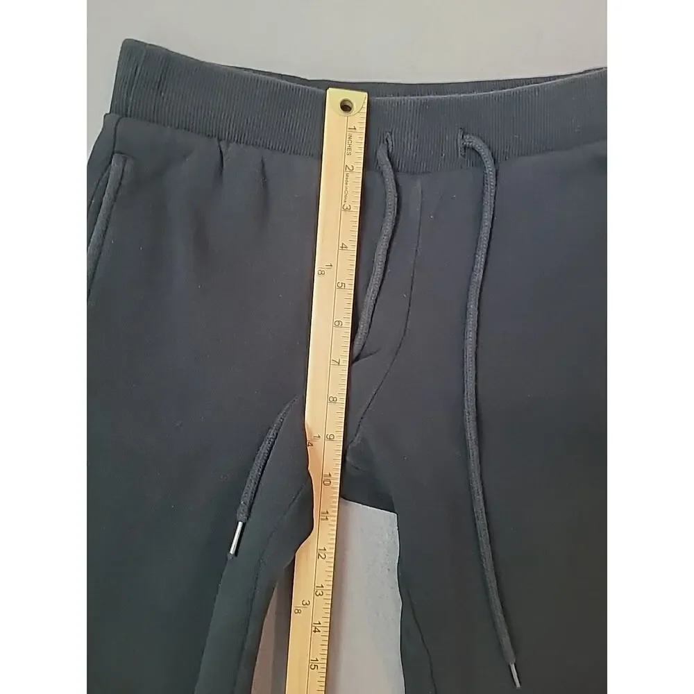 True Religion Logo Joggers Black White S EUC